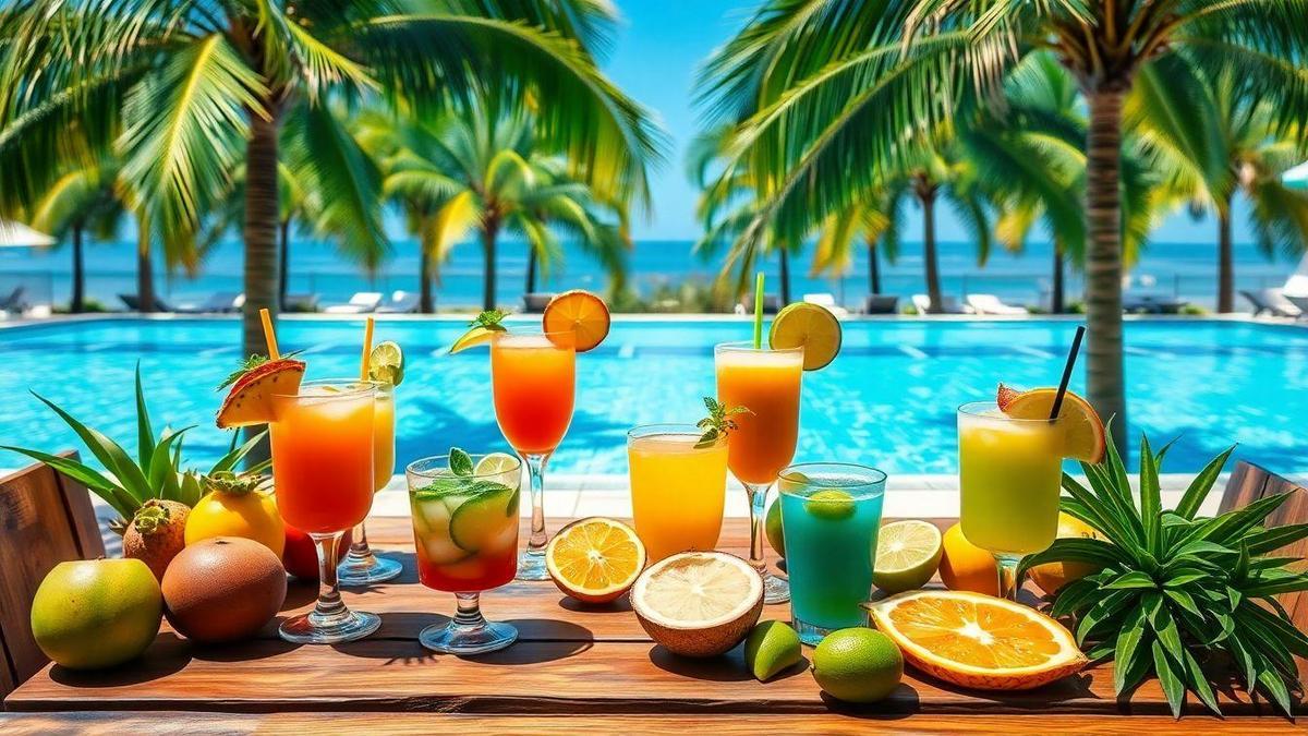 Bebidas Tropicais de Verão para Todos os Gostos