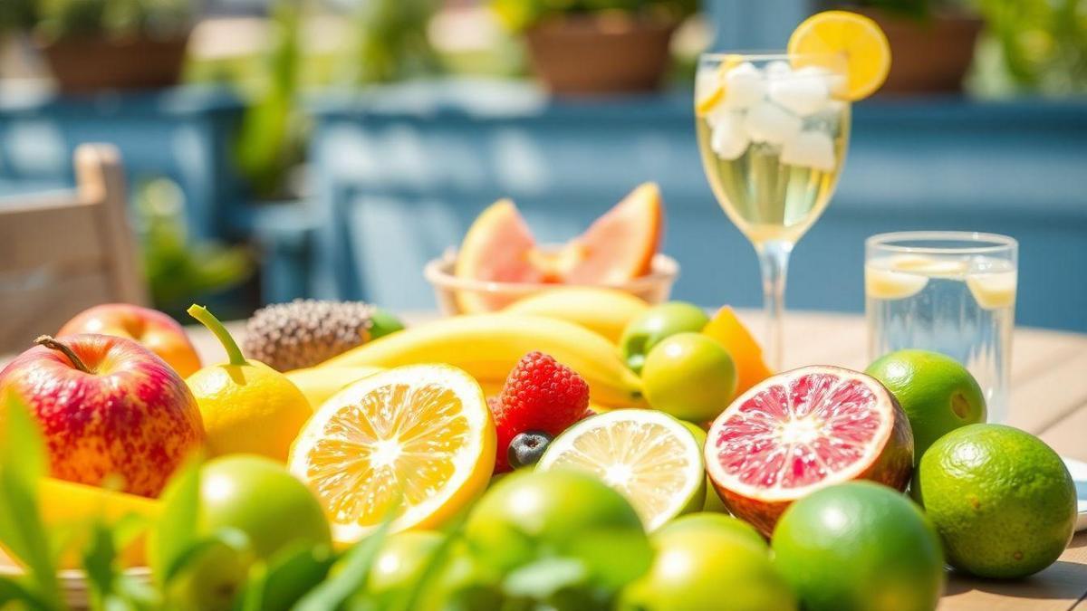 Ingredientes Essenciais para Bebidas de Frutas no Verão