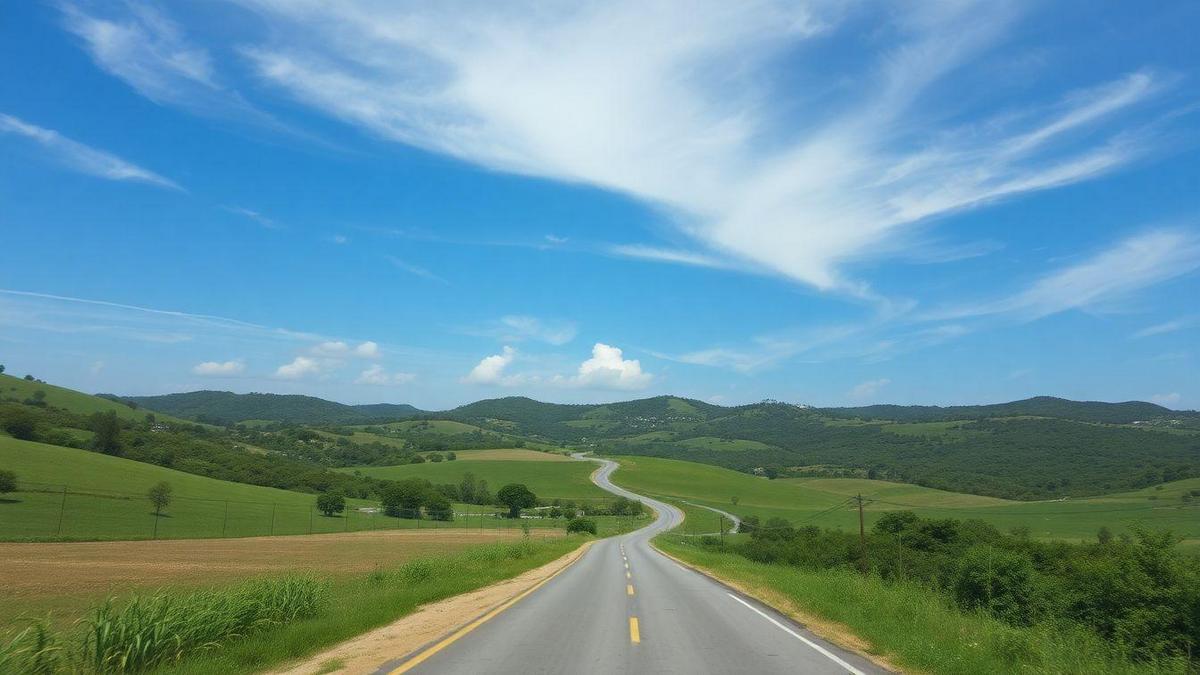 A Importância das Rotas de Estrada para Explorar Paisagens Rurais